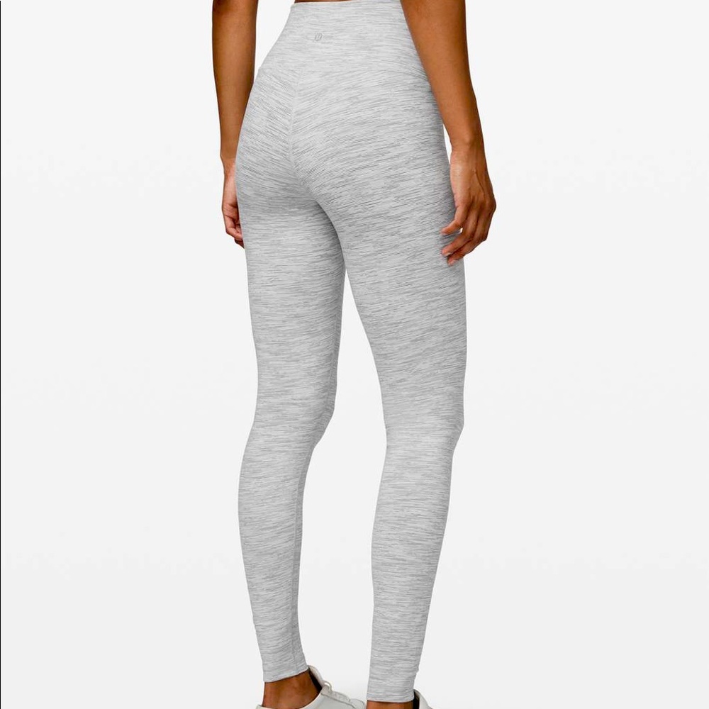 Lululemon Wunder Under 25” Tights- Wee Are From Space Nimbus Battleship